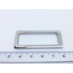 Рамка НИКЕЛЬ 40x14x3 мм плоская